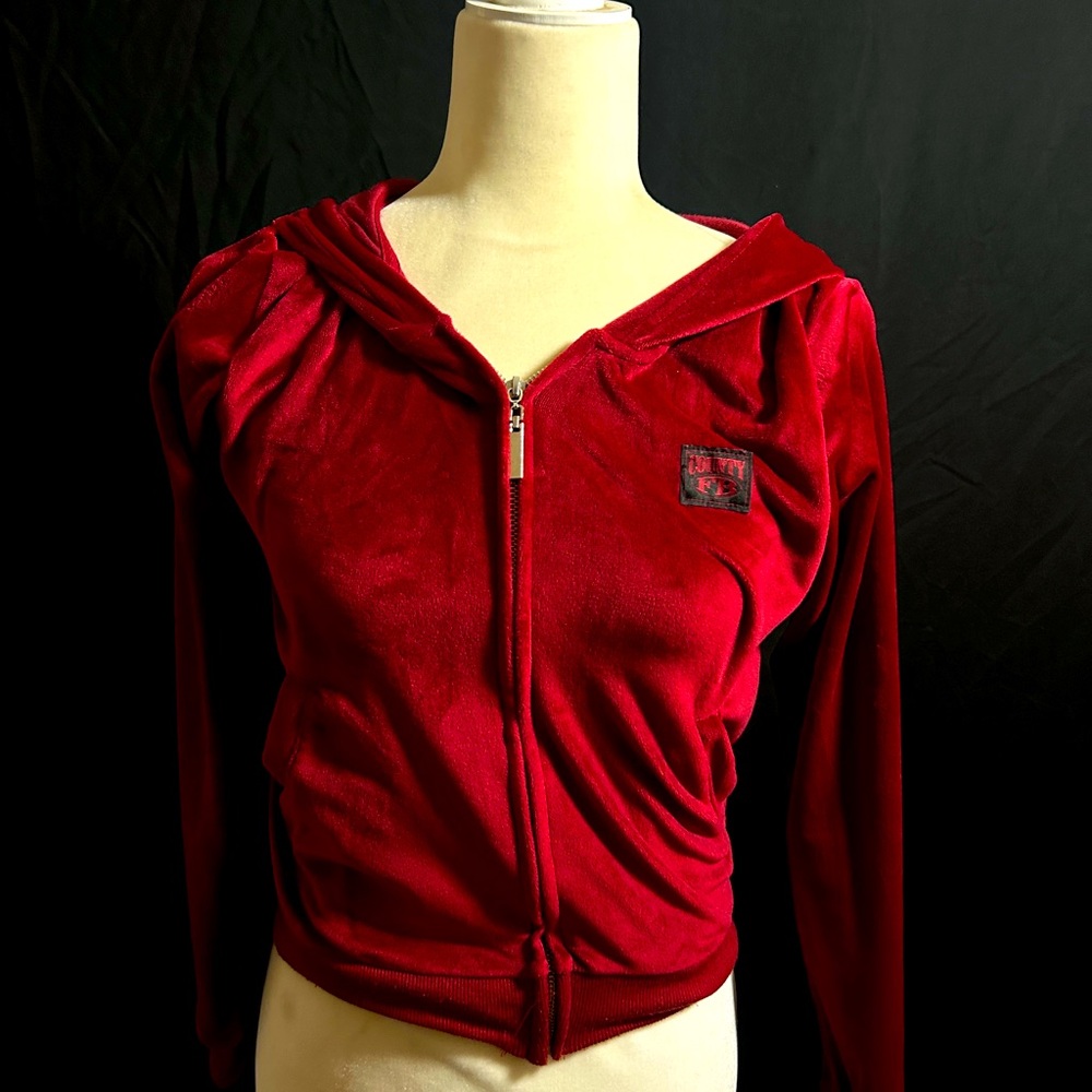 FB COUNTY Red Velvet Women's Tracksuit